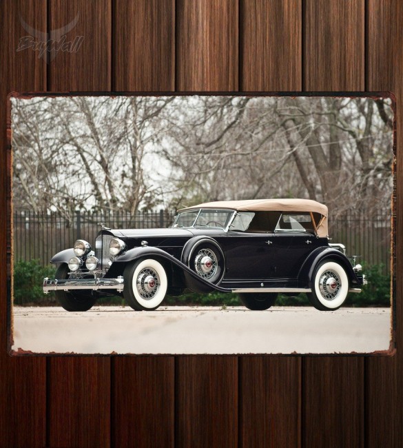 Металлическая табличка Packard Twin Six Sport Phaeton by Dietrich Металлическая табличка Packard Twin Six Sport Phaeton by Dietrich